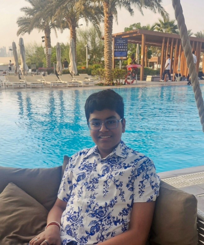 Brilliant kid of the month from Qatar – December 2025 – VIVAN SHAHANE