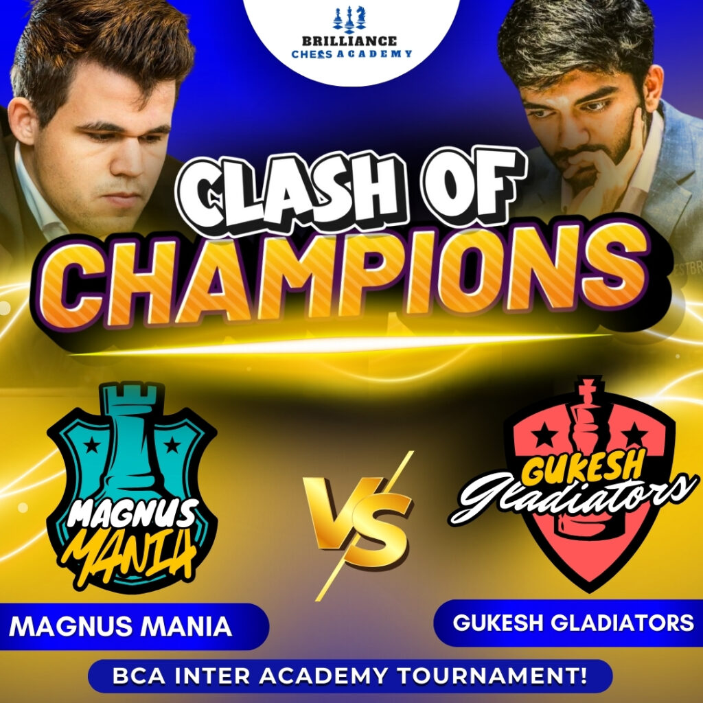 Clash of Champions!! – Only for Brilliance Chess Academy Kids!