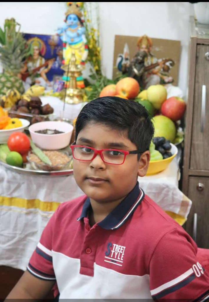 Brilliant kid of the month from India-September 2024- Niranjan