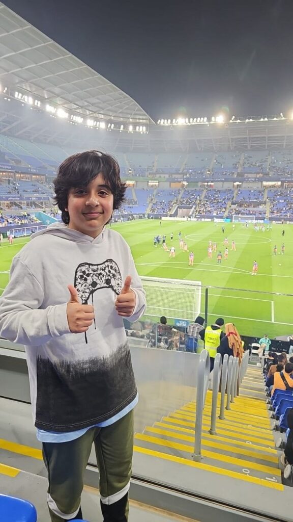 Brilliant kid of the month from Qatar -February 2025- Mohammad Azaan Bhat
