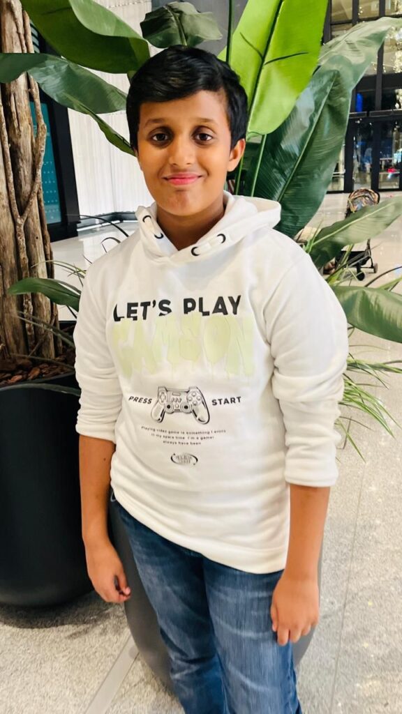 Brilliant kid of the month from UAE -February 2025- Sharath Guru
