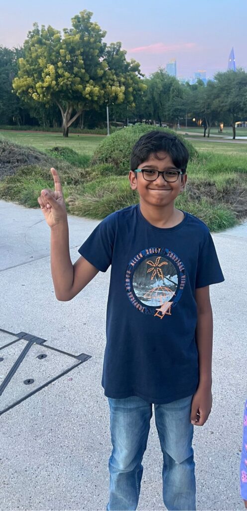 Brilliant kid of the month from Qatar -February 2025- Lakshin