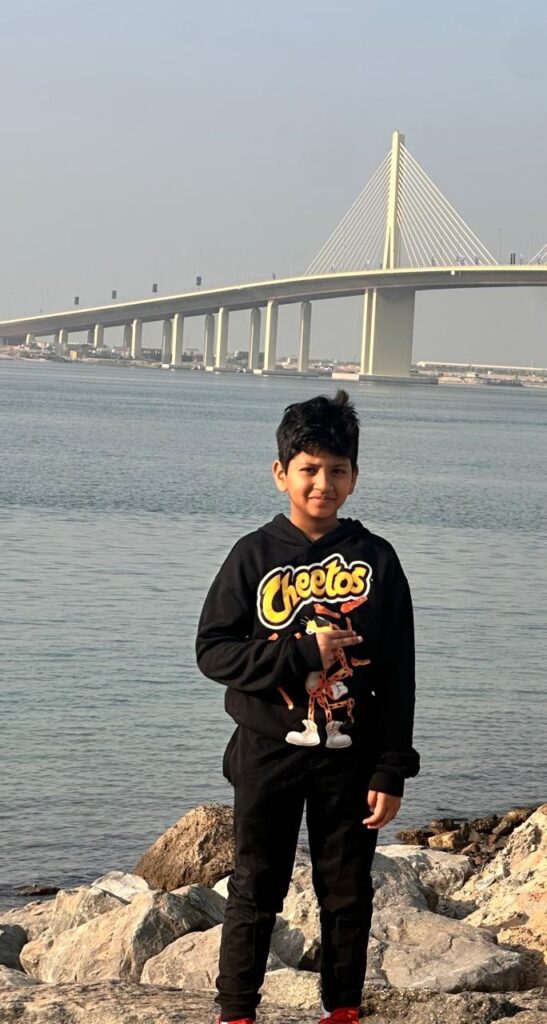 Brilliant kid of the month from UAE -February 2025- George James Vaikath