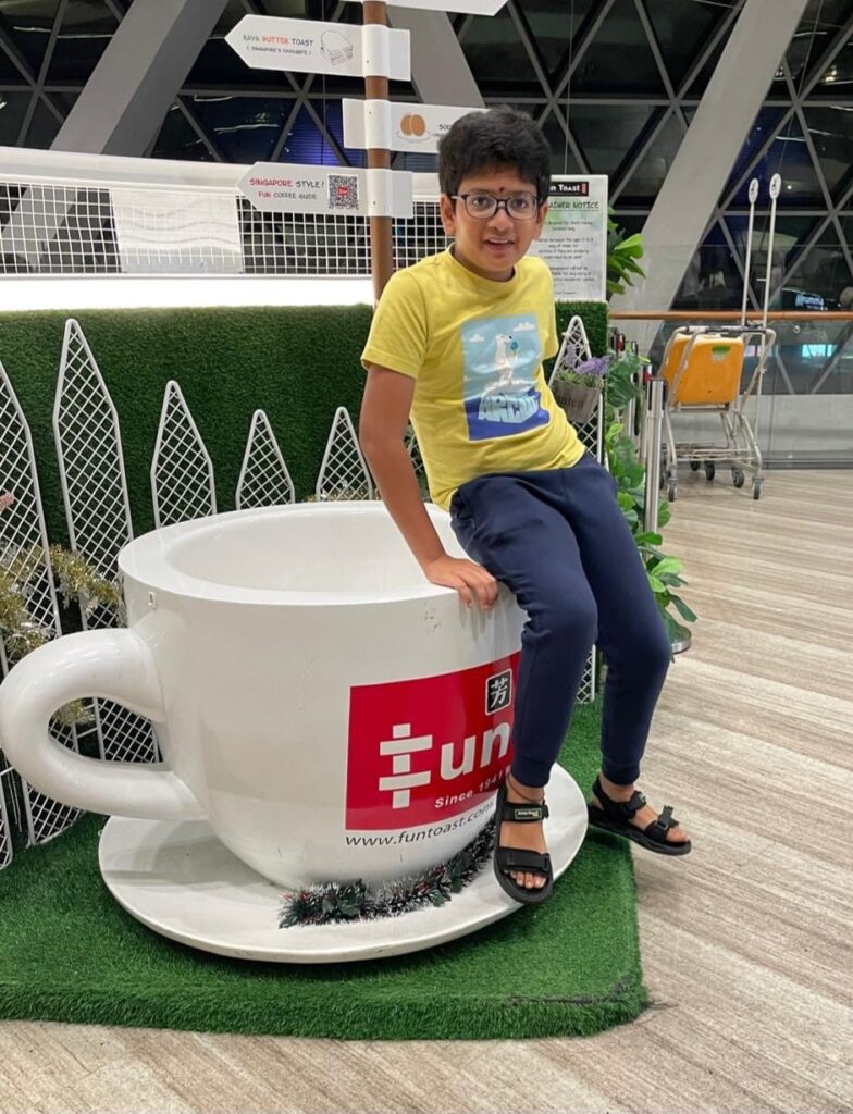 Brilliant kid of the month from Singapore -February 2025- Siddharth Ireni
