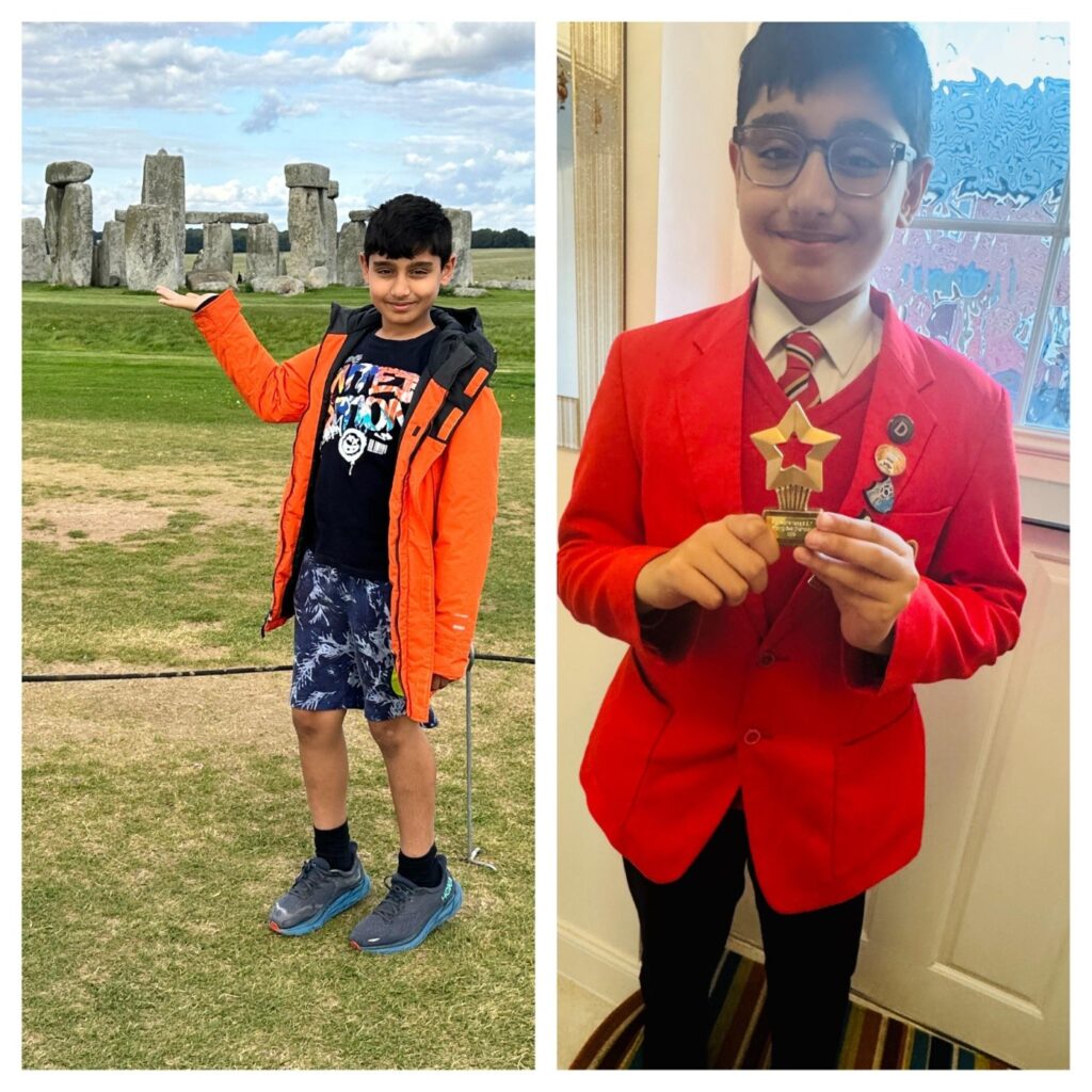 Brilliant kid of the month from UK -March 2025- Manas Gajjela