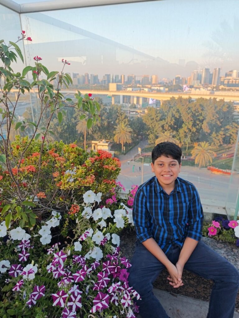 Brilliant kid of the month from UAE -March 2025- Abel Picardo
