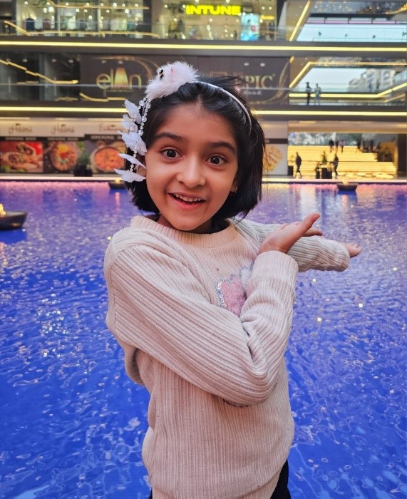 Brilliant kid of the month from India -March 2025- Mehr