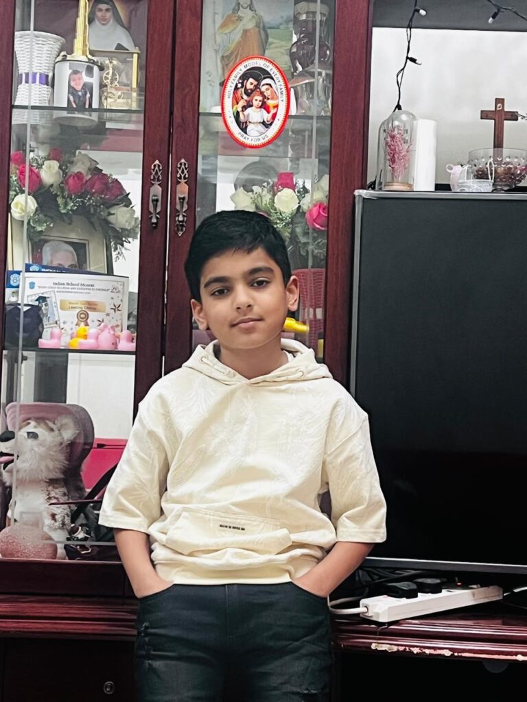 Brilliant kid of the month from Oman -March 2025- Sian Sanjay