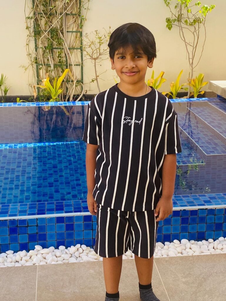 Brilliant kid of the month from UAE -March 2025- Rayedh Adam Rishi