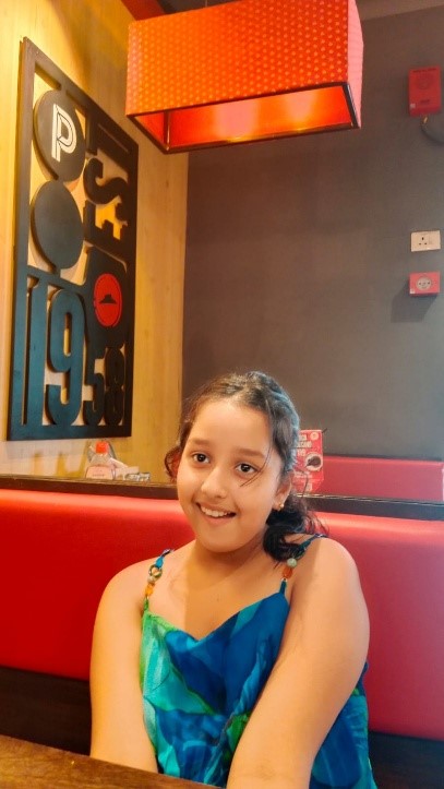 Brilliant kid of the month from UAE -March 2025- Hiral Yogesh Deshmukh