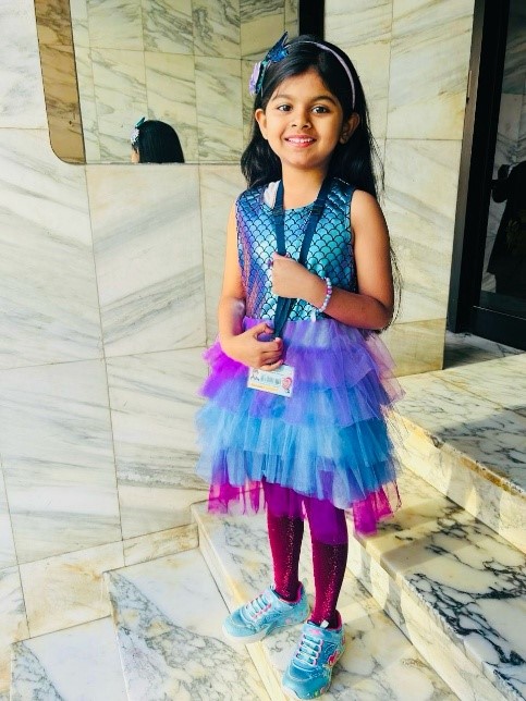 Brilliant kid of the month from UAE -March 2025- Chinmayi