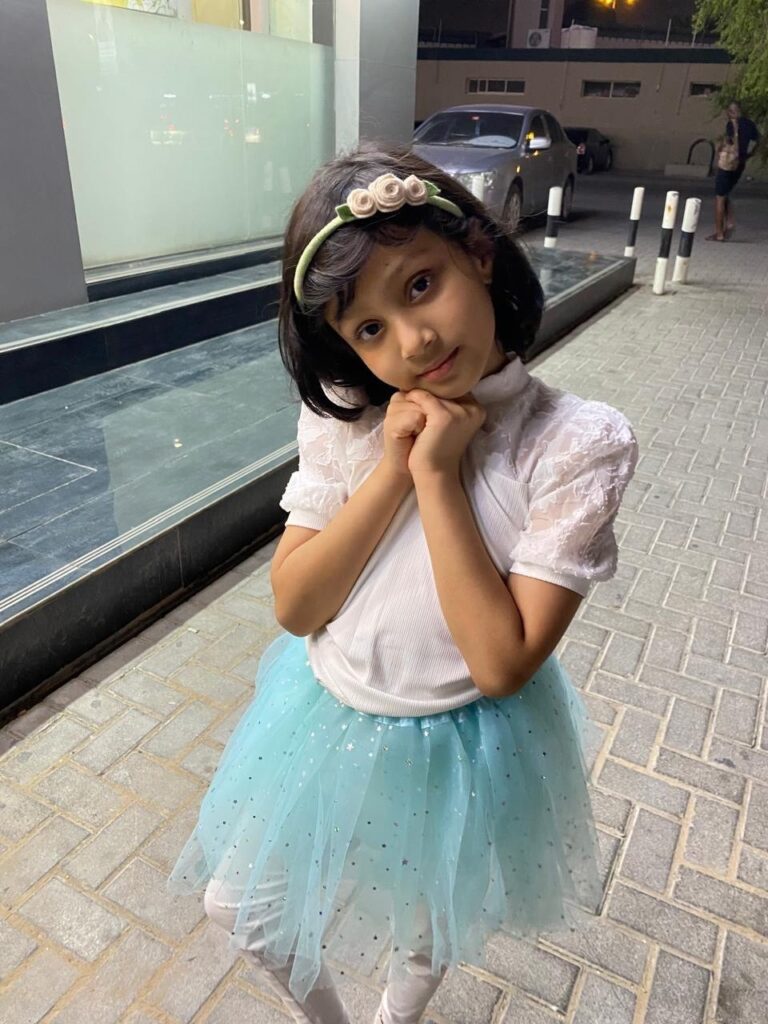 Brilliant kid of the month from UAE -April 2025- Shivanya Shivakeerthan