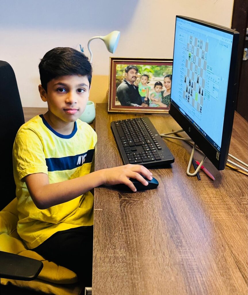 Brilliant kid of the month from Qatar -April 2025-  Advaith S. Nair