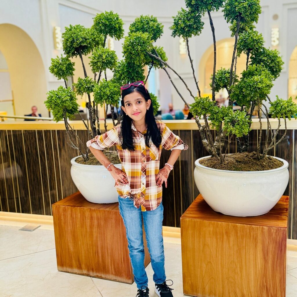 Brilliant kid of the month from UAE-April 2025- Haniya