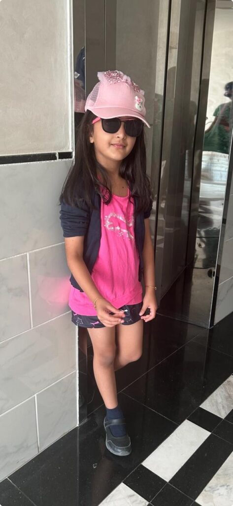 Brilliant kid of the month from UAE-April 2025- Khiara Balgobin