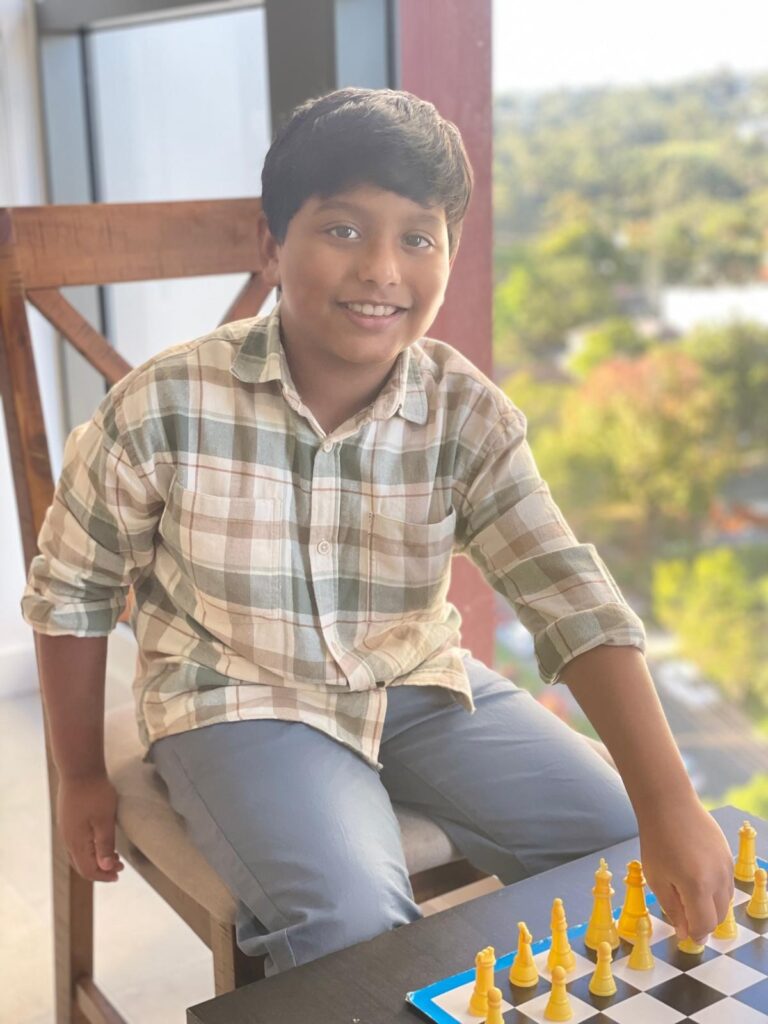 Brilliant kid of the month from Kuwait -April 2025- Ishaan Varghese Jacob
