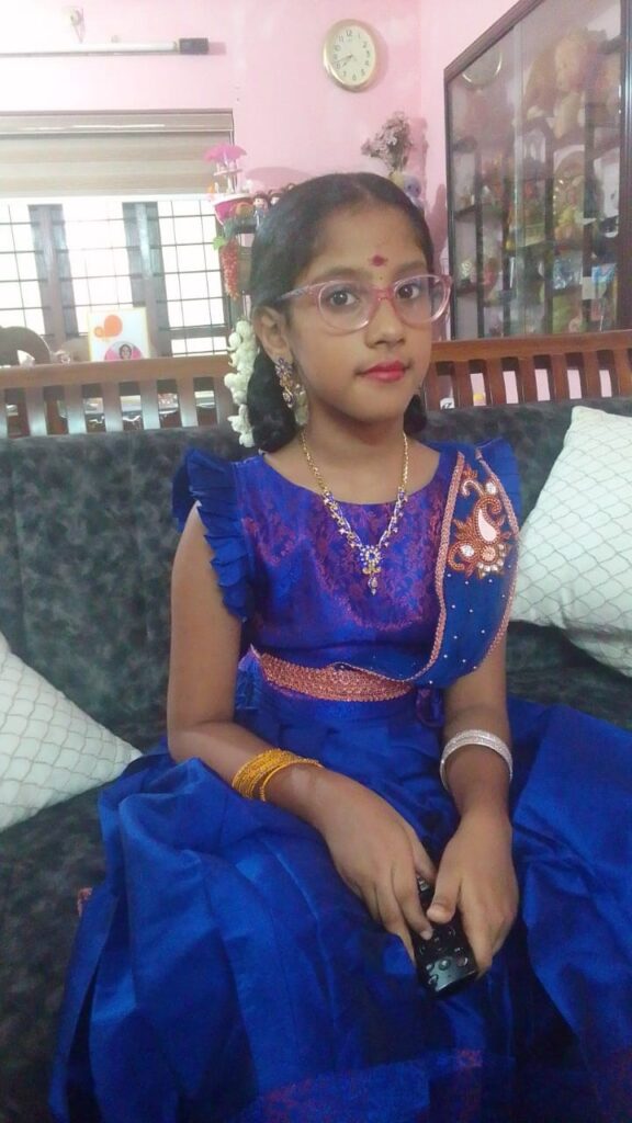 Brilliant kid of the month from India -May 2025- Ahana Hari