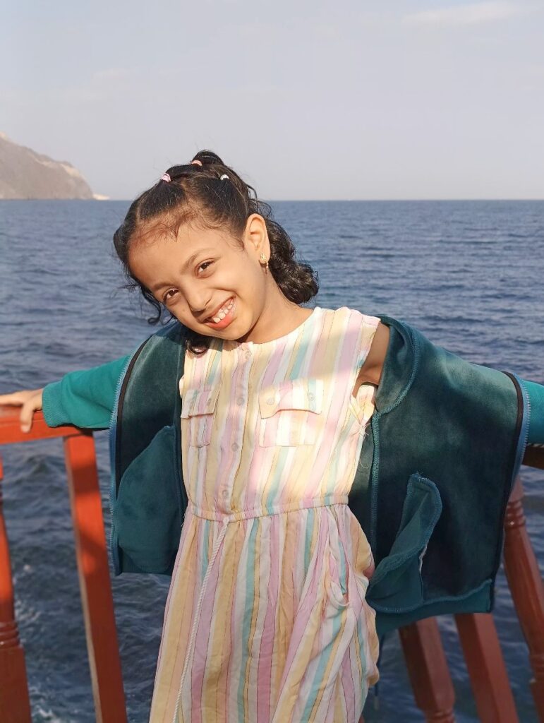 Brilliant kid of the month from UAE- May 2025- Akshara