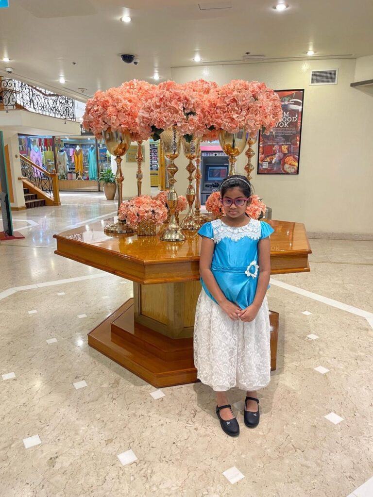 Brilliant kid of the month from UAE- May 2025- Josephine Adona