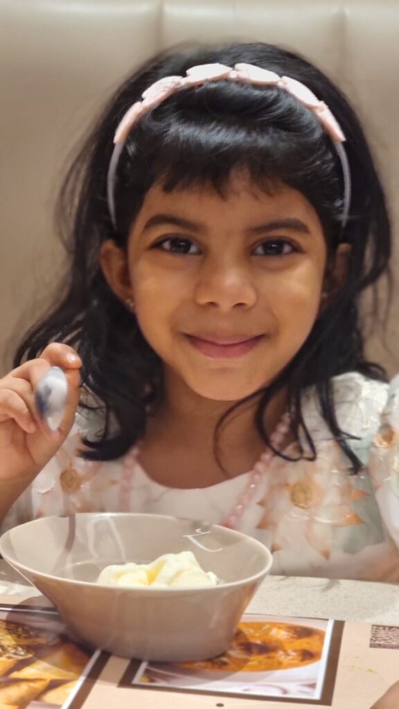 Brilliant kid of the month from UAE- June 2025- Saanvika Vasanth