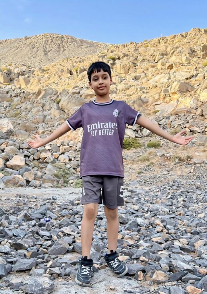 Brilliant kid of the month from UAE- July 2025- Muhammad Affan