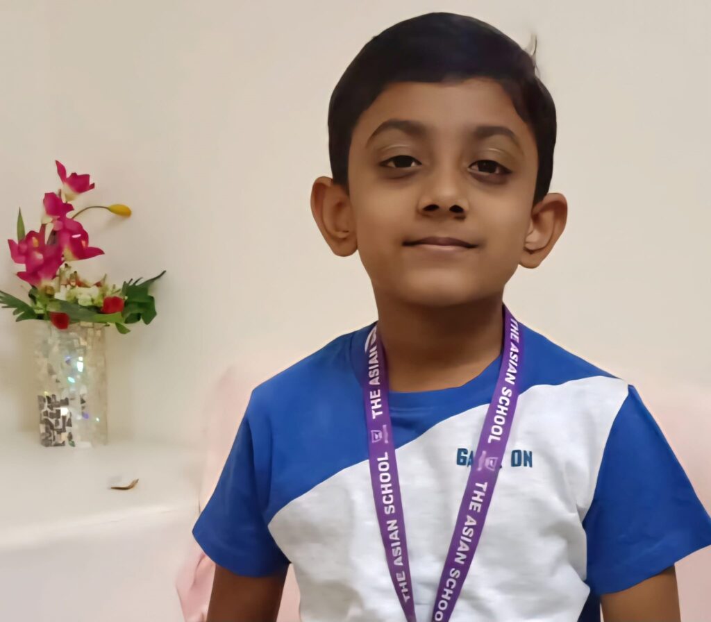 Brilliant kid of the month from Bahrain – July 2025- Nathan Jordy