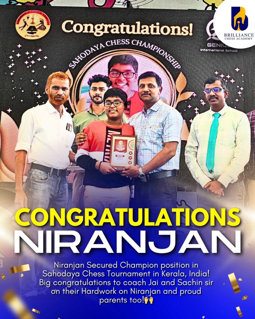 Victory in Kerala for Niranjan!🇮🇳
