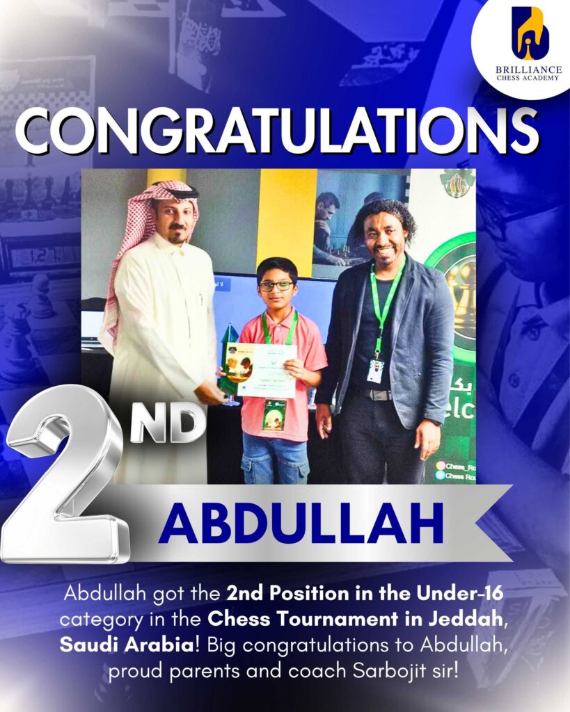 Advik Raj Became champion in Under-10 Category in UAE🇦🇪