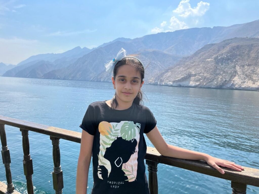 Brilliant kid of the month from UAE – August 2025- Dipsa Mistry