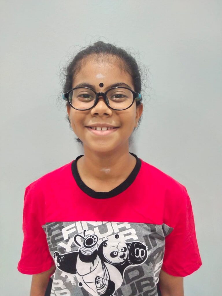 Brilliant kid of the month from Malaysia – August 2025- Seysshieeny Devan Kumar