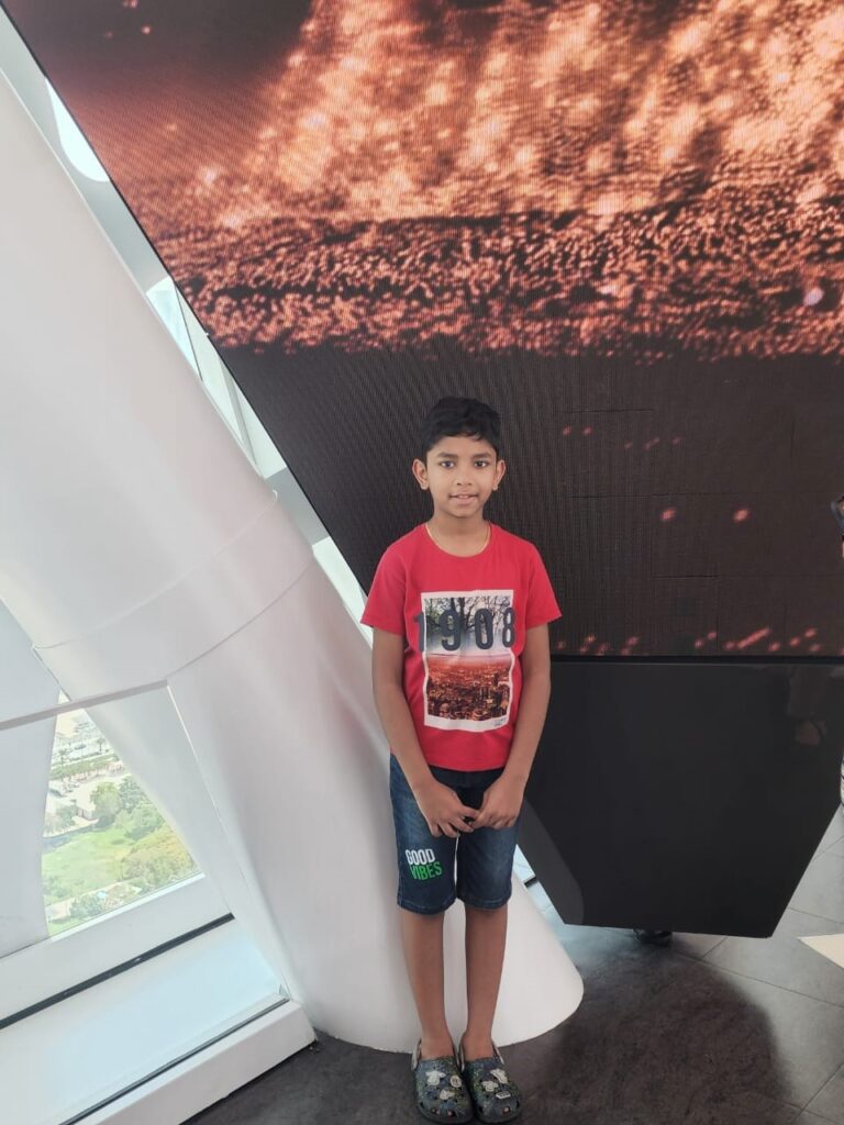 Brilliant kid of the month from UAE – August 2025- Johan Ajiphilp
