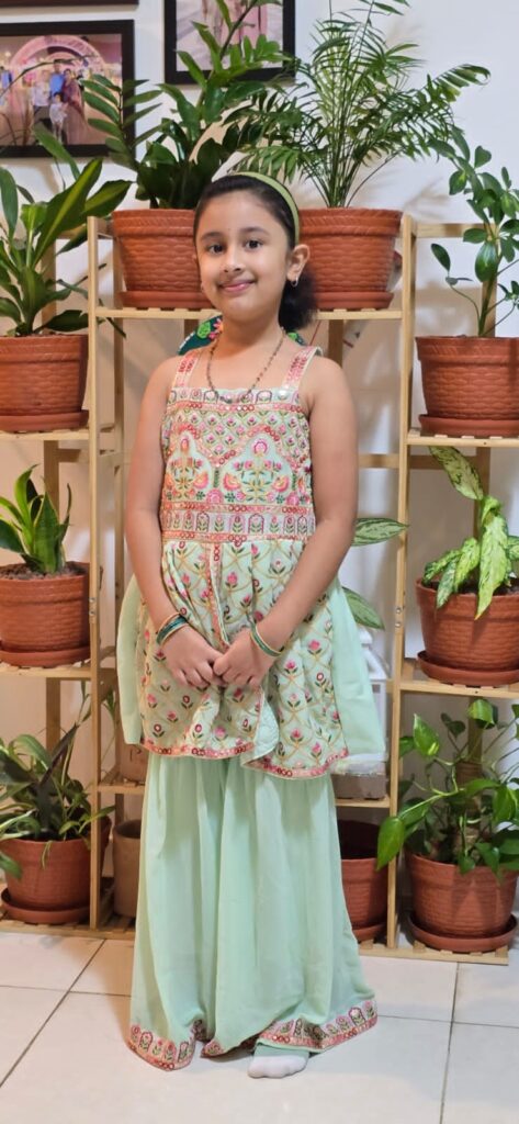 Brilliant kid of the month from UAE – September 2025 – Samiksha Praveen