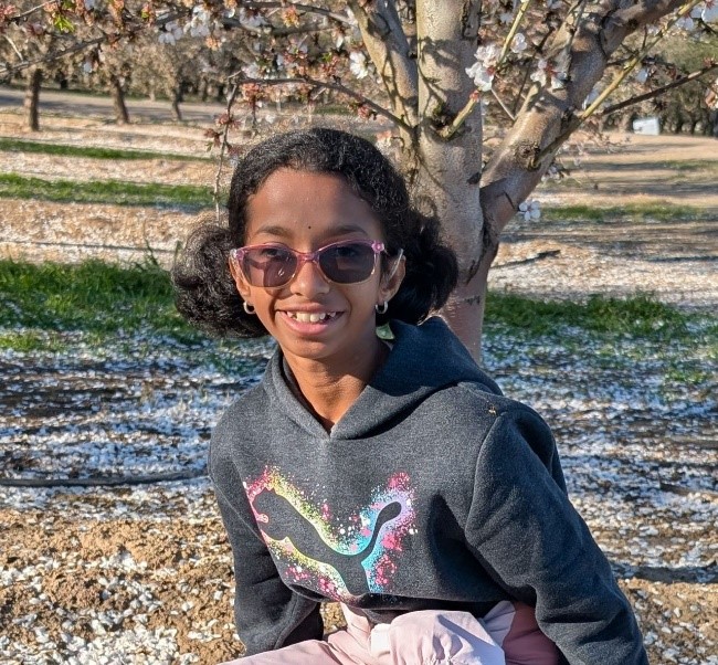 Brilliant kid of the month from California – September 2025 – Urvi Srirangam