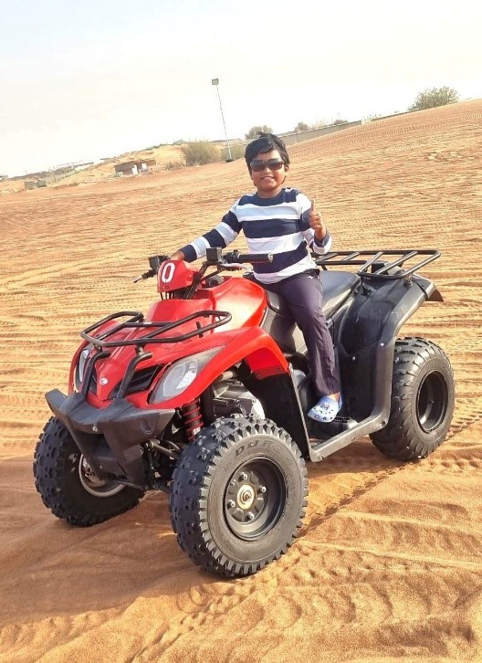 Brilliant kid of the month from UAE – September 2025 – Aarav Pulavarthi