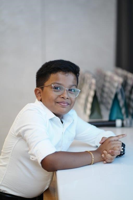 Brilliant kid of the month from UAE- September 2025 – Antonio Sanu