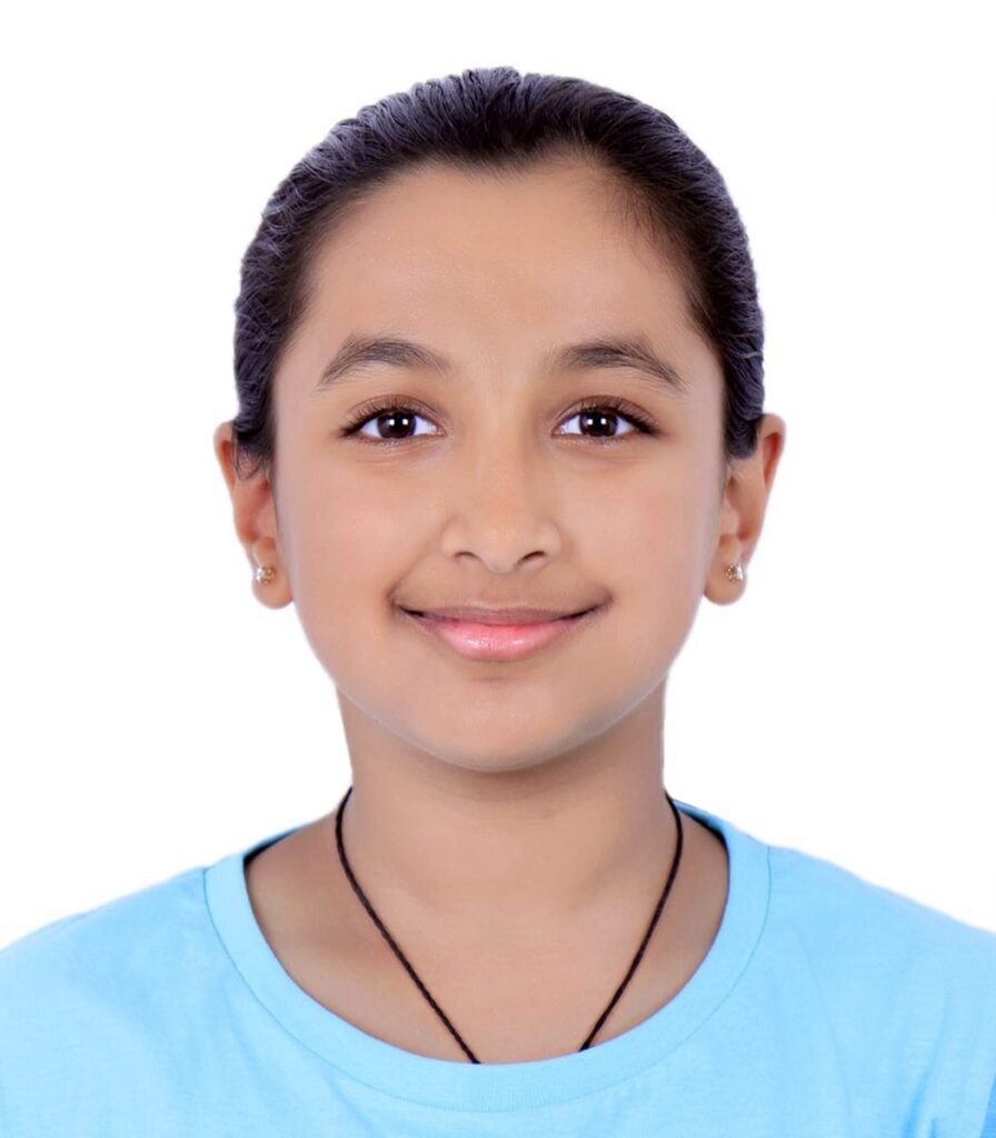 Brilliant kid of the month from UAE – October 2025 – Aadhya Jain