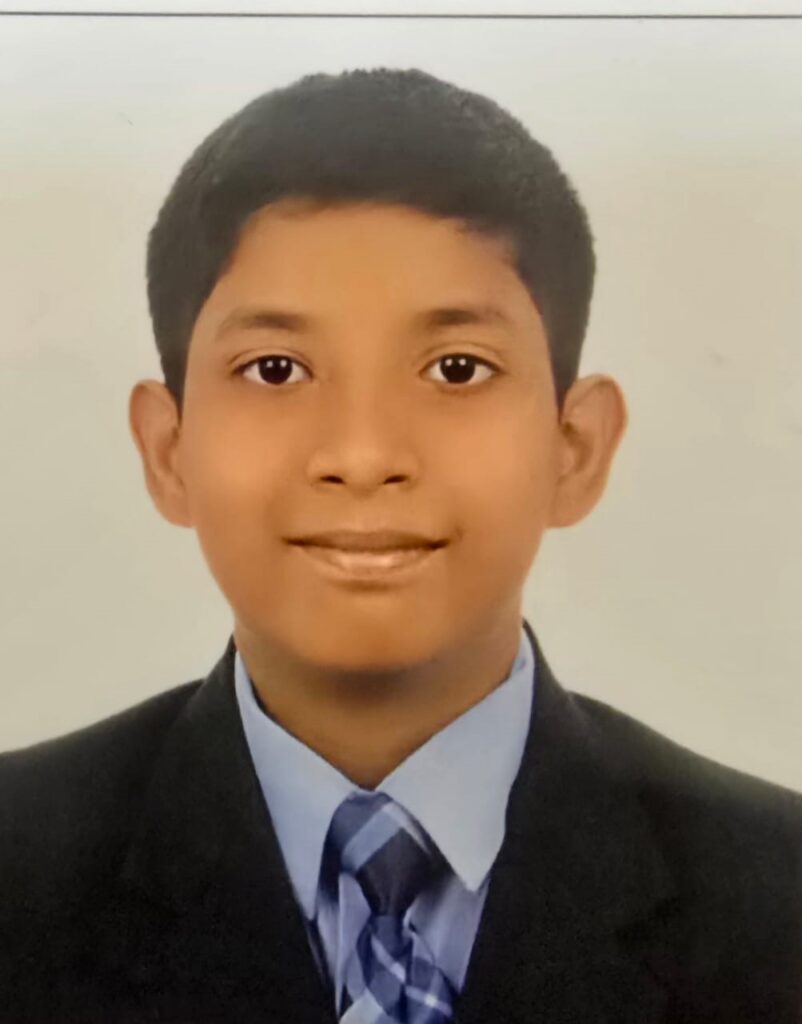 Brilliant kid of the month from UAE – October 2025 – Jerry Kuriakose Mathew