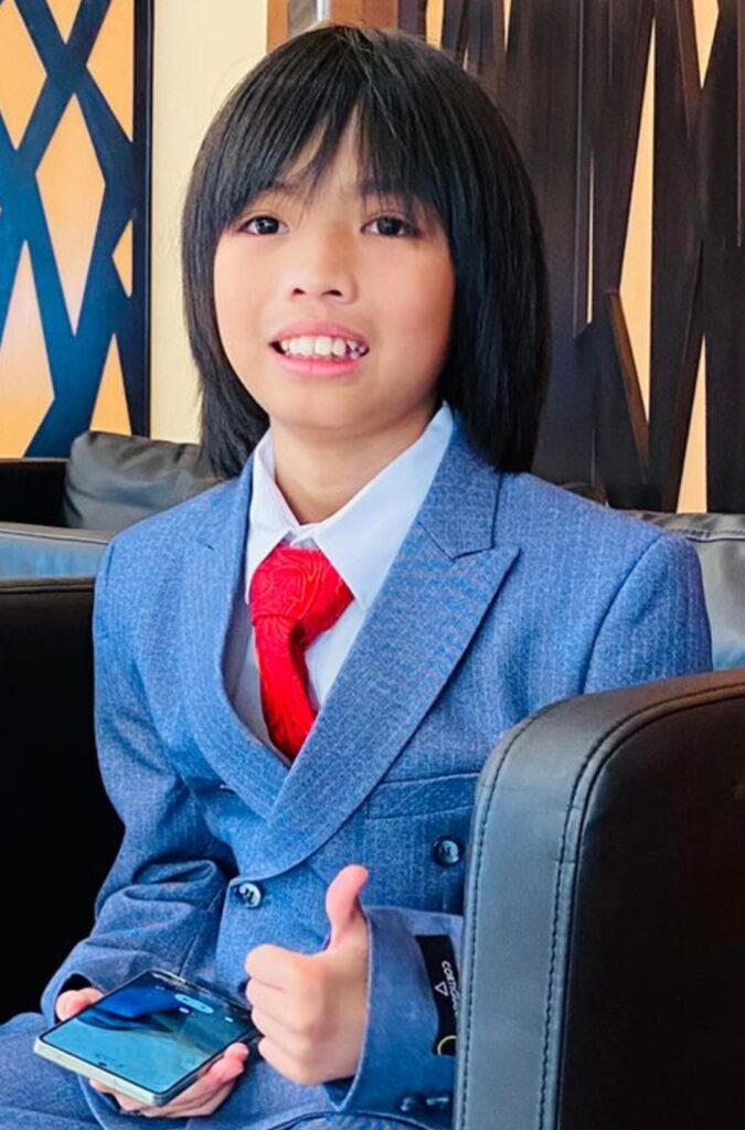 Brilliant kid of the month from Saudi Arabia – October 2025 – Aiden Skyler B. Tan