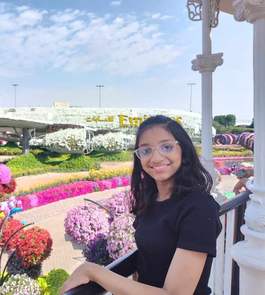 Brilliant kid of the month from UAE – October 2025 – Ishika Santosh