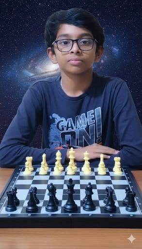 Brilliant kid of the month from Kuwait – October 2025 – Rayyan Imthias