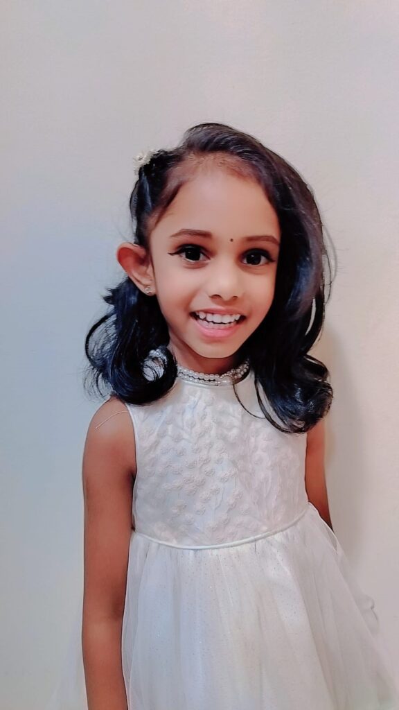 Brilliant kid of the month from UAE – November 2025 – Kenisha Sumith Salian