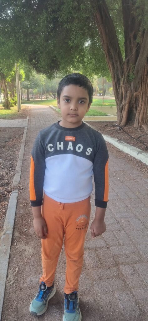 Brilliant kid of the month from Kuwait – December 2025 – Dhanunjaya Krishna Putta