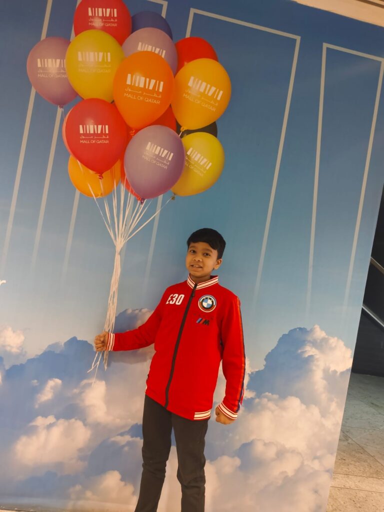 Brilliant kid of the month from Qatar – December 2025 – Advit Vaddemanu