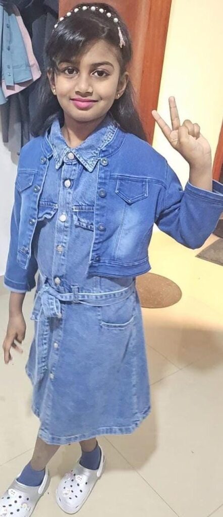 Brilliant kid of the month from UAE – December 2025 – Niharika Gokulakannan