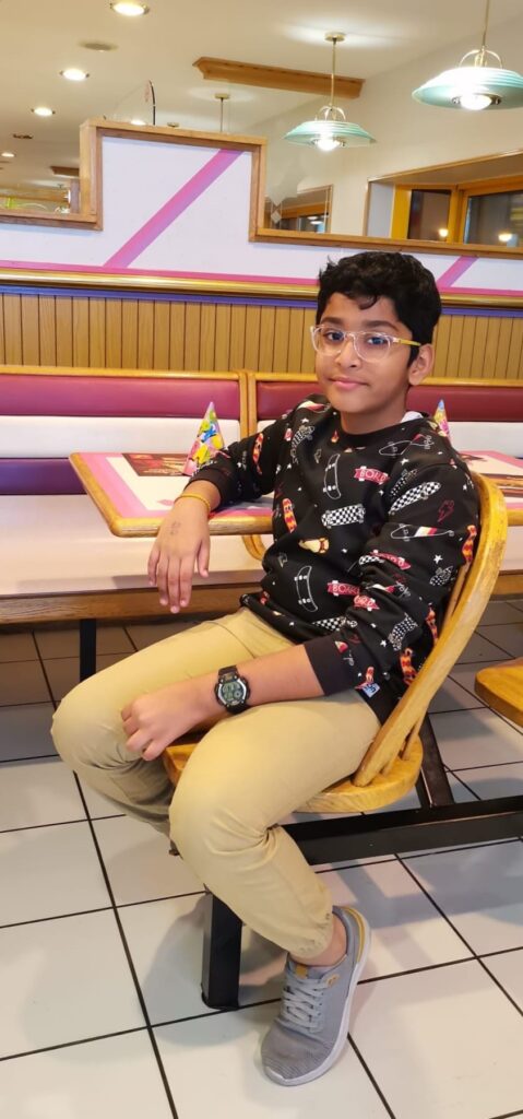 Brilliant kid of the month from Bahrain – December 2025 – Saseendra Sri Setti