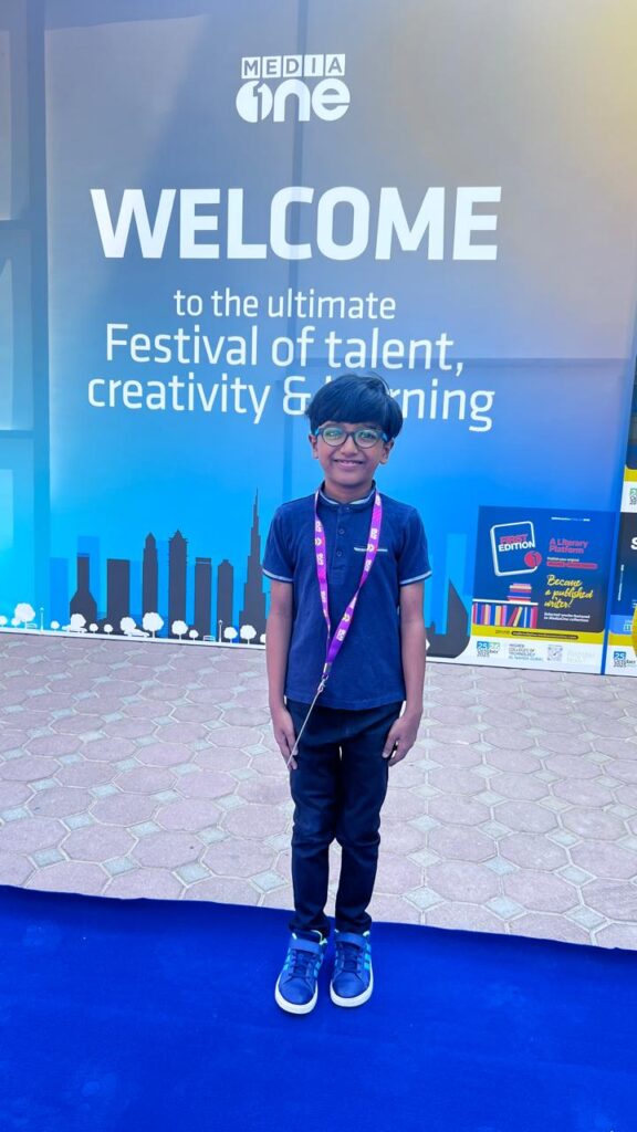Brilliant kid of the month from UAE – December 2025 – : Ryan Dennis koshy