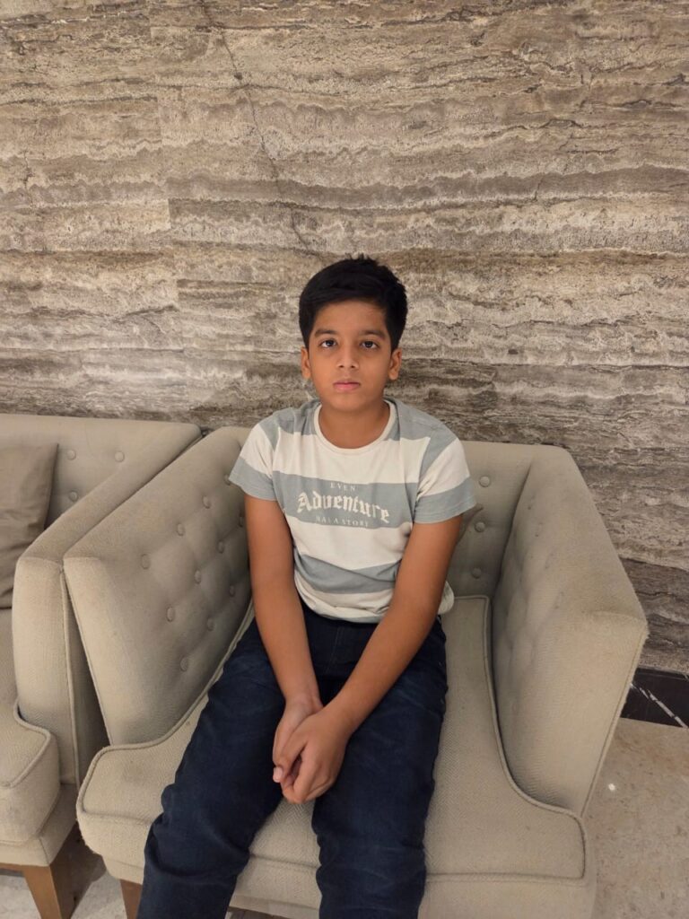 Brilliant kid of the month from UAE – December 2025 – Harvesh Balakrishnan