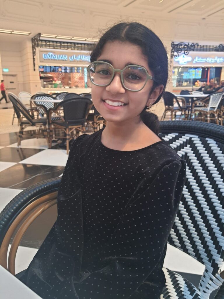 Brilliant kid of the month from Qatar – January 2026 – FAABIA SHAFI