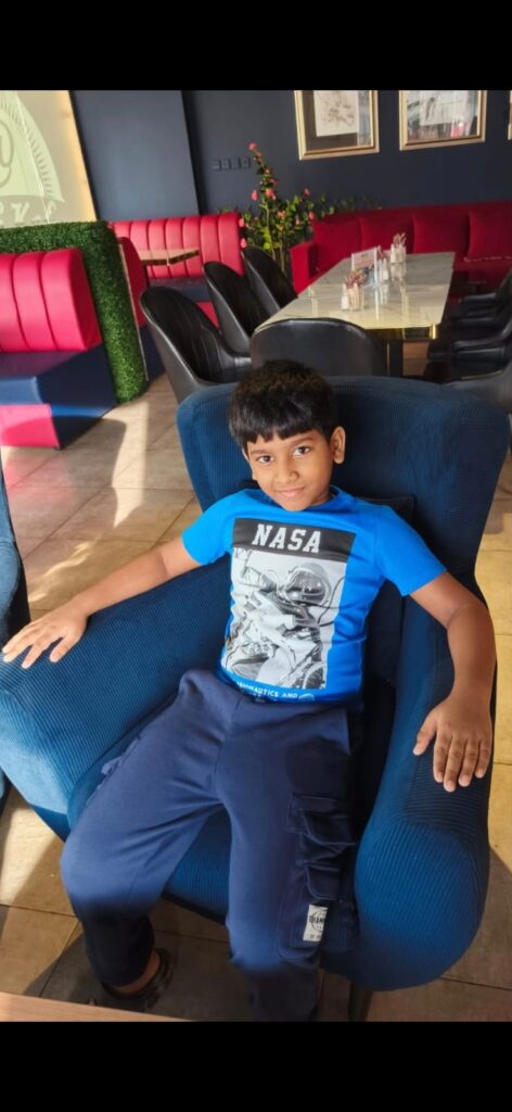 Brilliant kid of the month from Oman – January 2026 – VEERAVALLI  GUNADHHEER