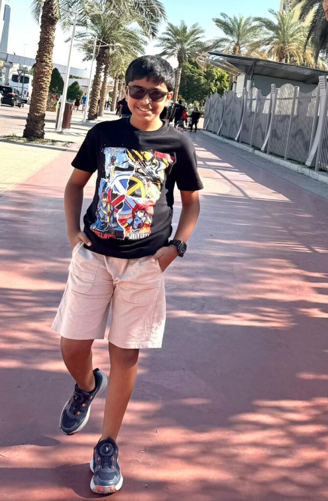 Brilliant kid of the month from UAE – January 2026 – Rishik Sai Uppugandla